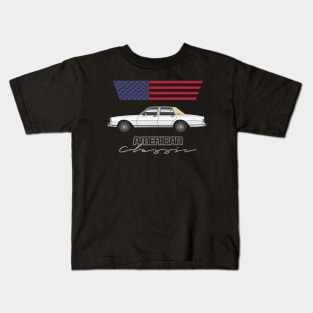 American Classic White 2 Kids T-Shirt